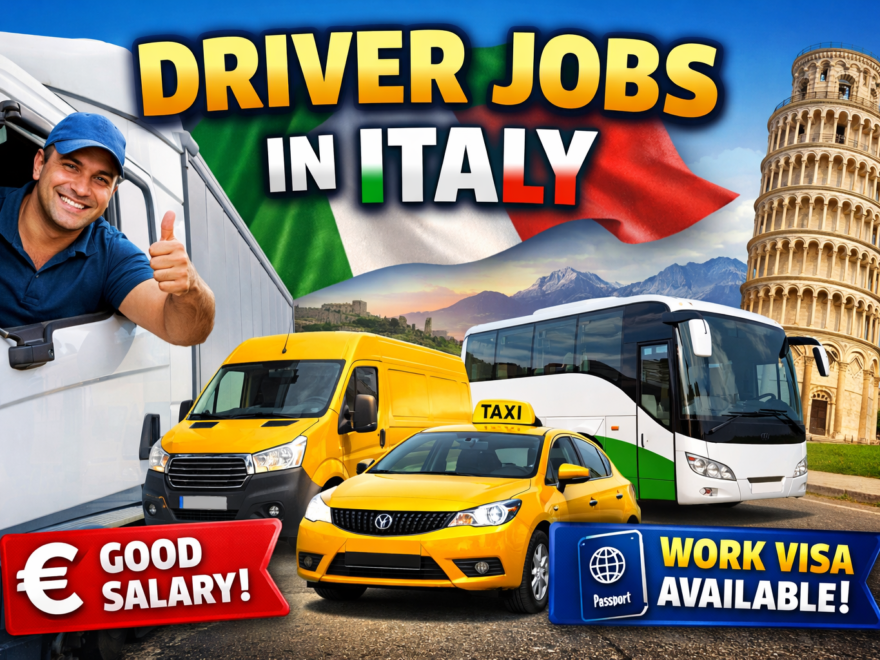 Driver Jobs in Italy 2026