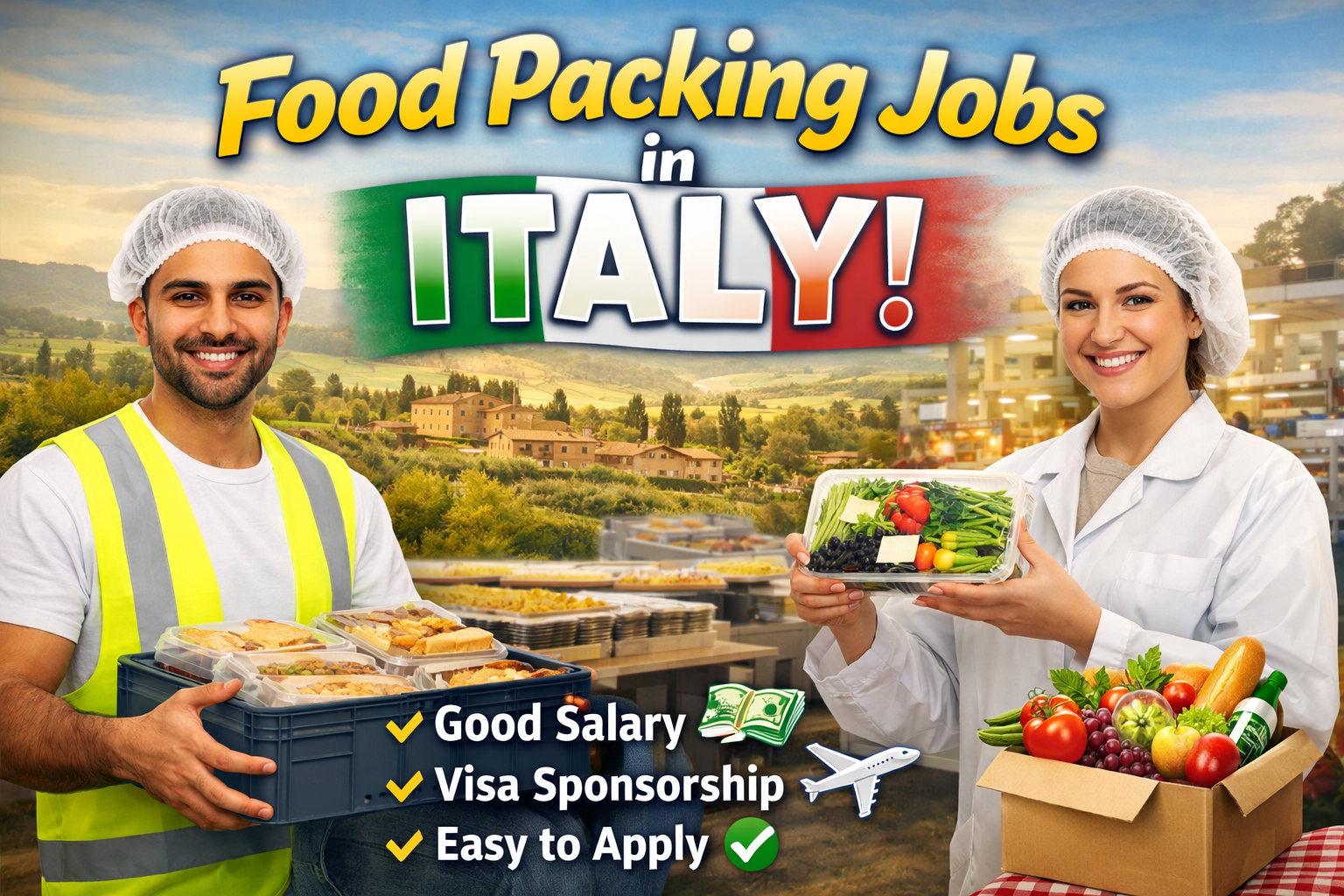 Food Packing Jobs in Italy 2026