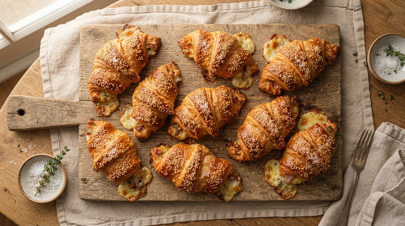 5-Ingredient Savory Croissants