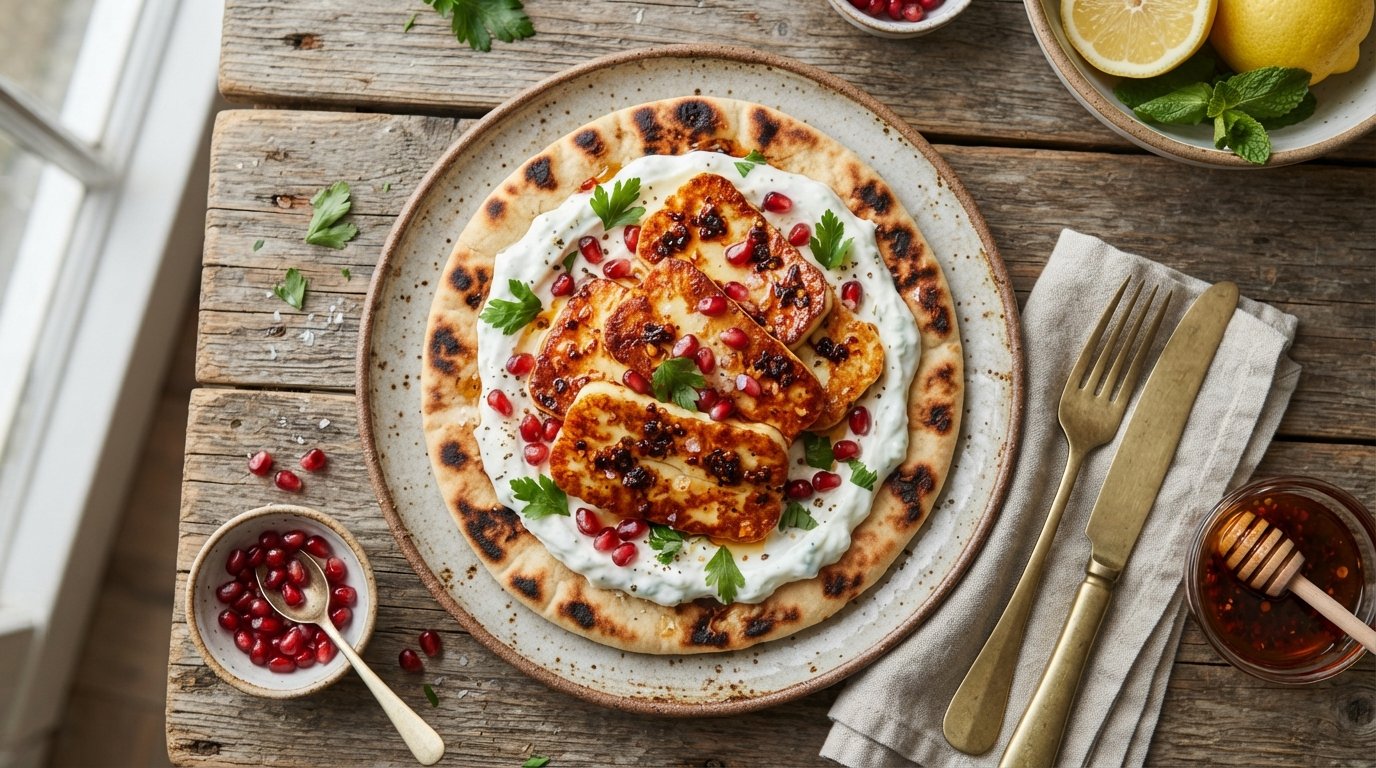 Chili Honey Halloumi