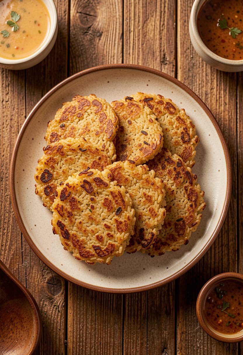 Crispy Rice Patty Recipe