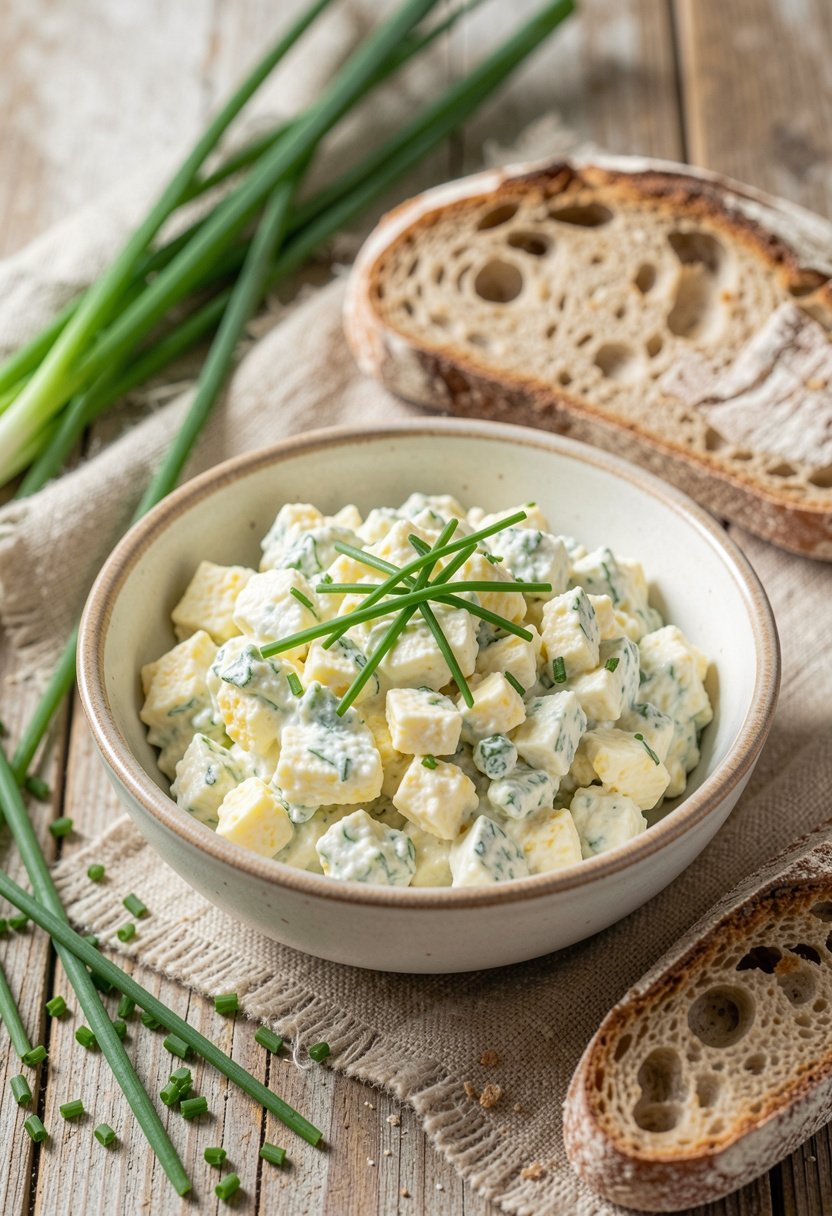 Easy German Egg Salad Recipe