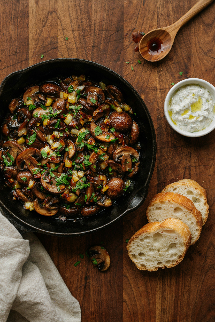European Fairground Mushrooms Recipe