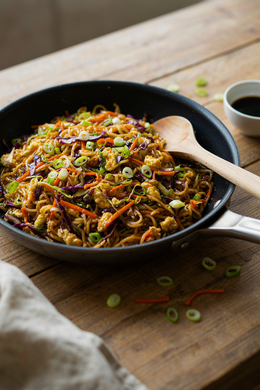 Fried Noodles Without a Wok