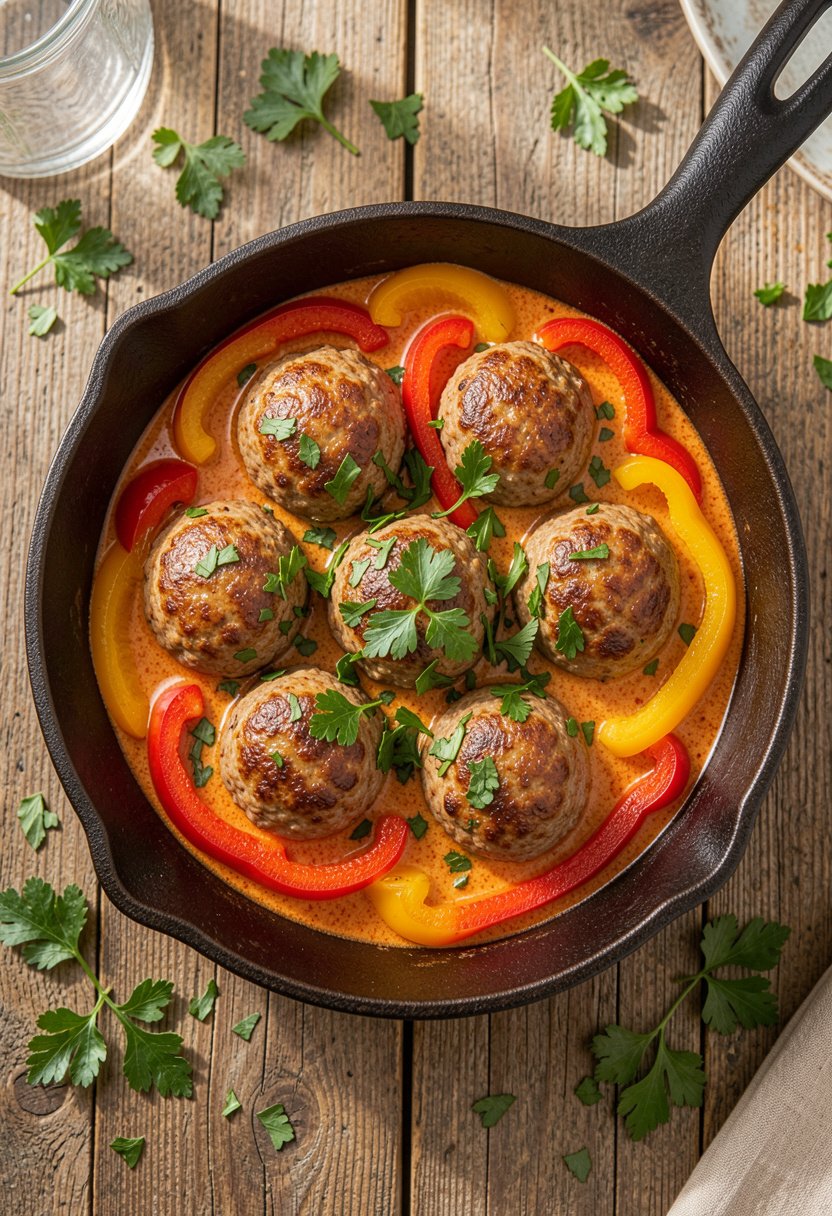 German Meatball Skillet