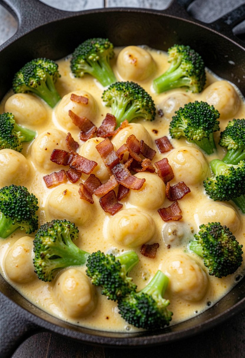 Gnocchi in Cheese Sauce