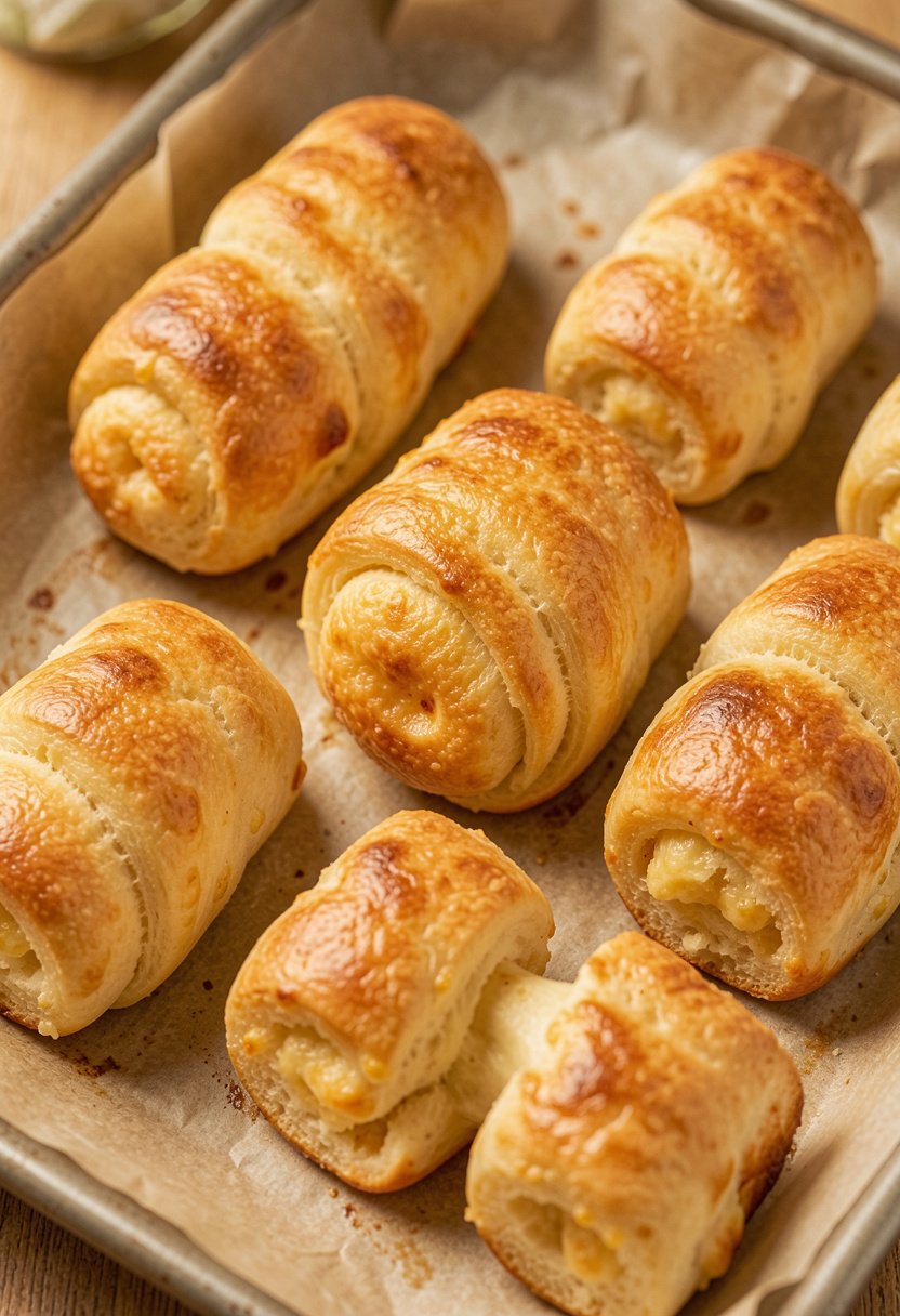 High Protein Cheese Rolls