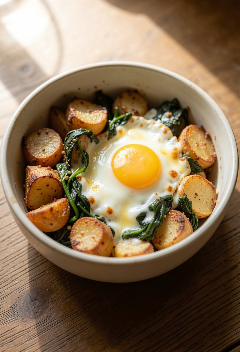 High Protein Potato Breakfast Bowl