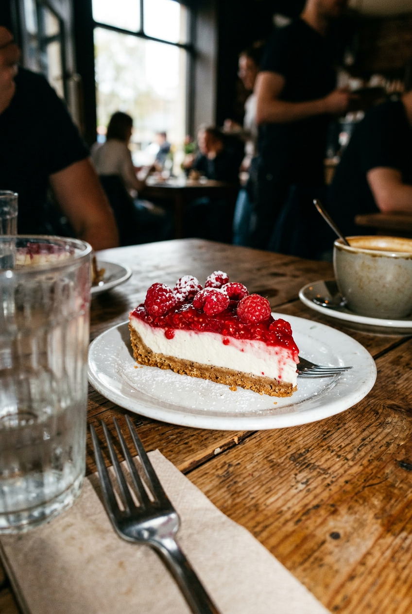 High Protein Raspberry Cream Tart