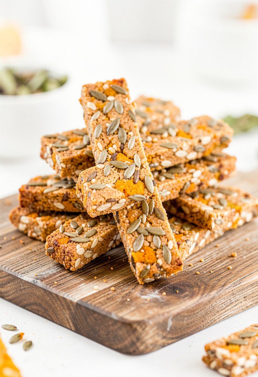 High Protein Seed Breadsticks Recipe