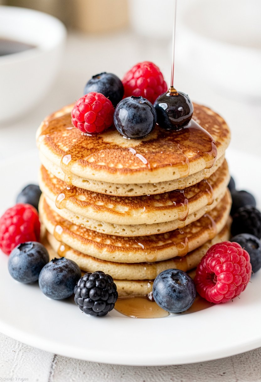 High Protein Spelt Pancakes