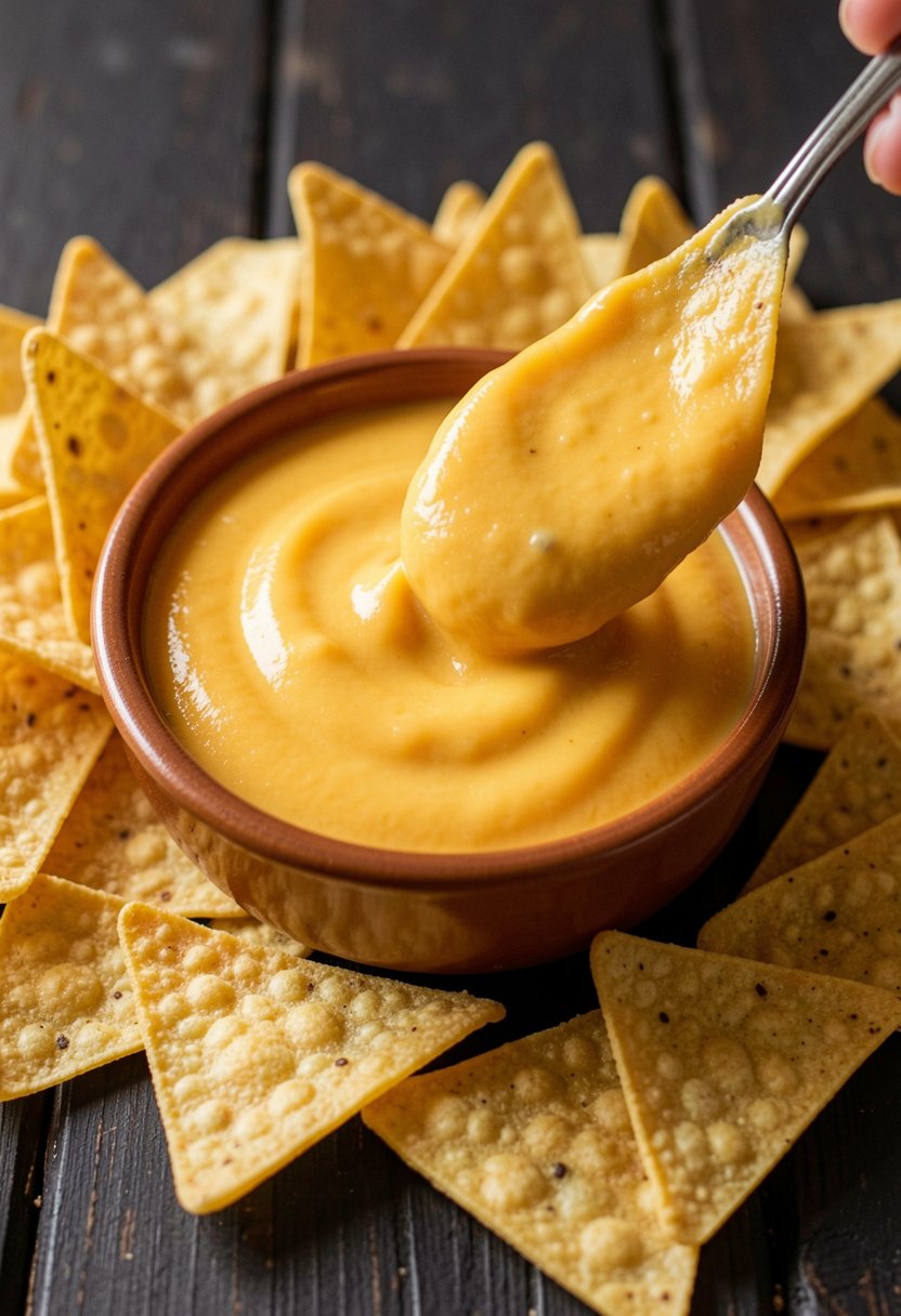 Homemade Cheddar Cheese Dip