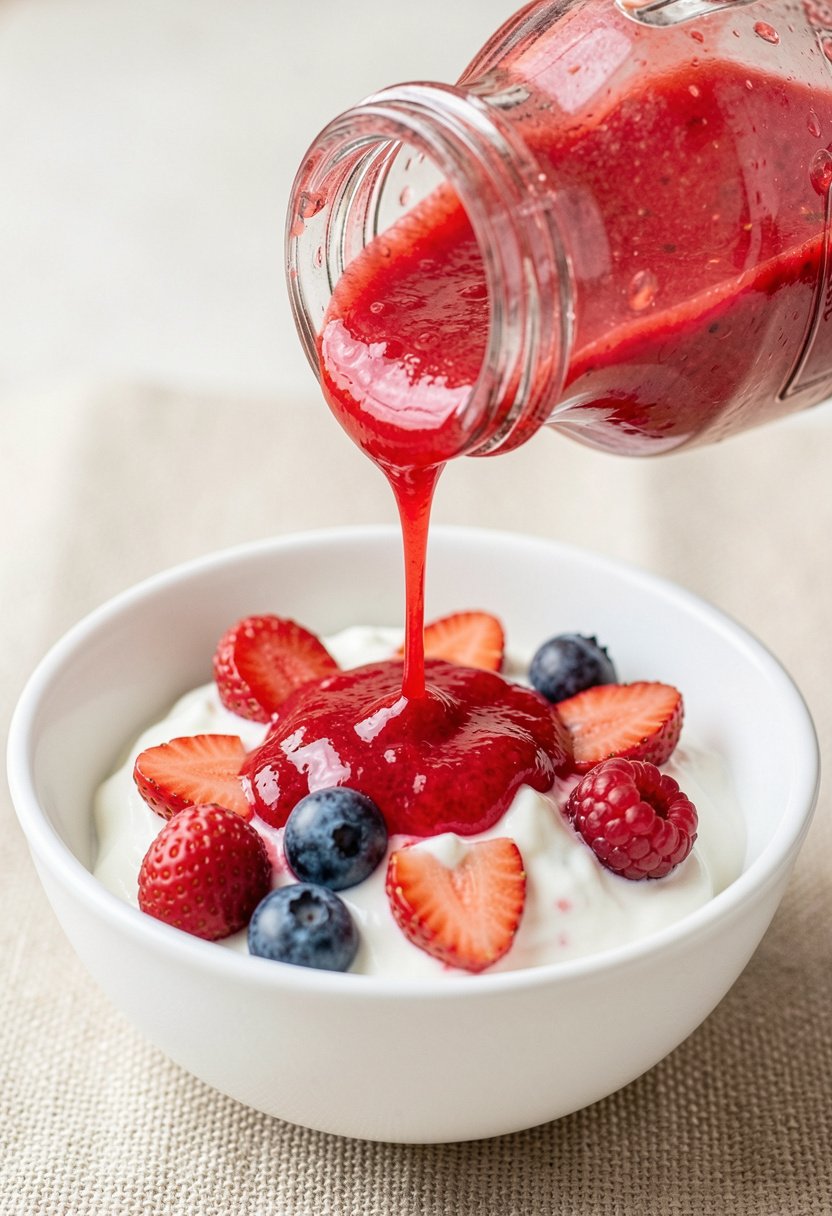 Low Calorie Strawberry Sauce