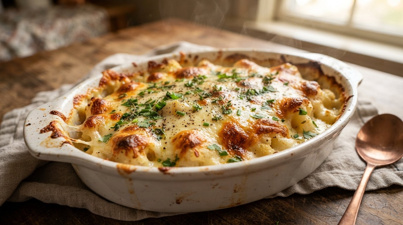 Low Carb Cauliflower Casserole