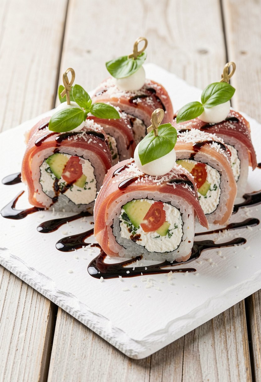 Mediterranean Sushi Rolls
