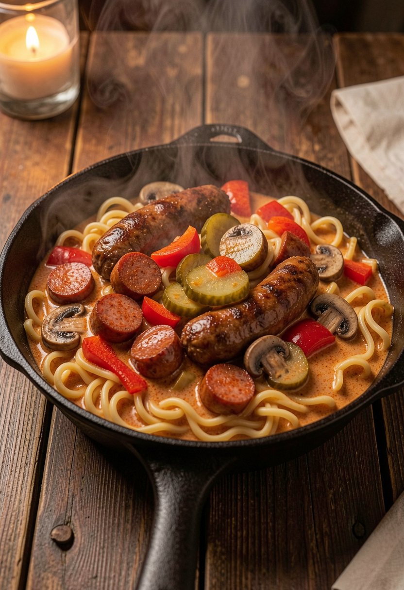 Quick Bratwurst Goulash