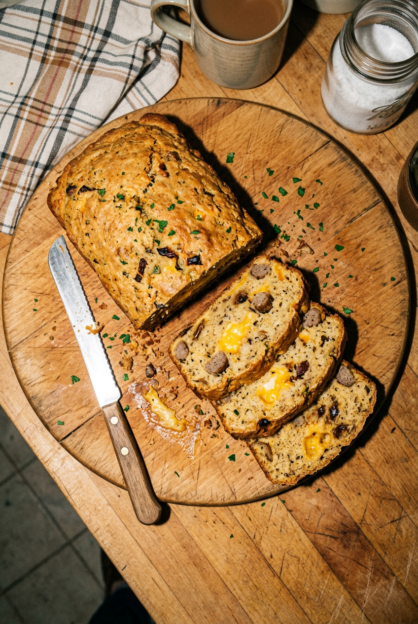 Roasted Onion Cheese Bread