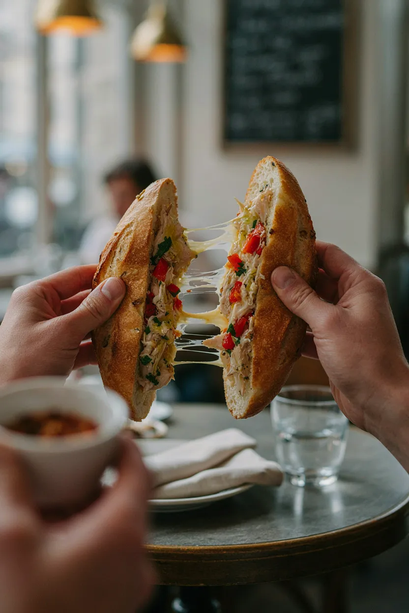 Stuffed Garlic Baguette Recipe