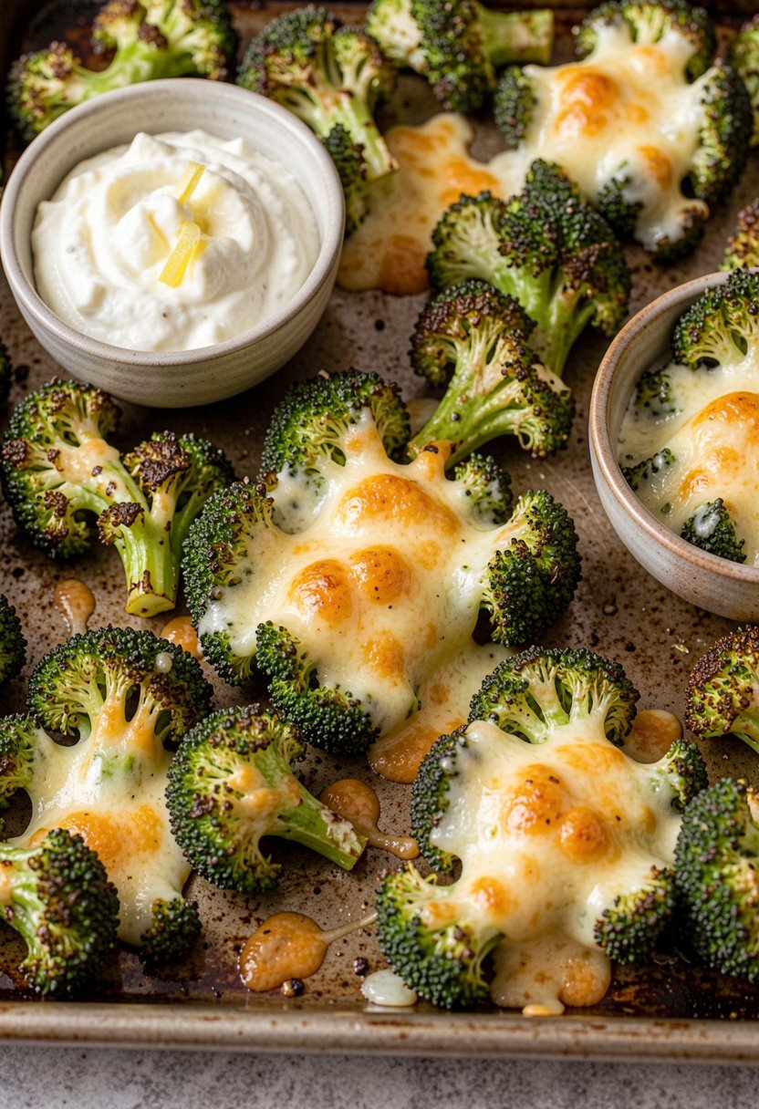 cheesy broccoli smash