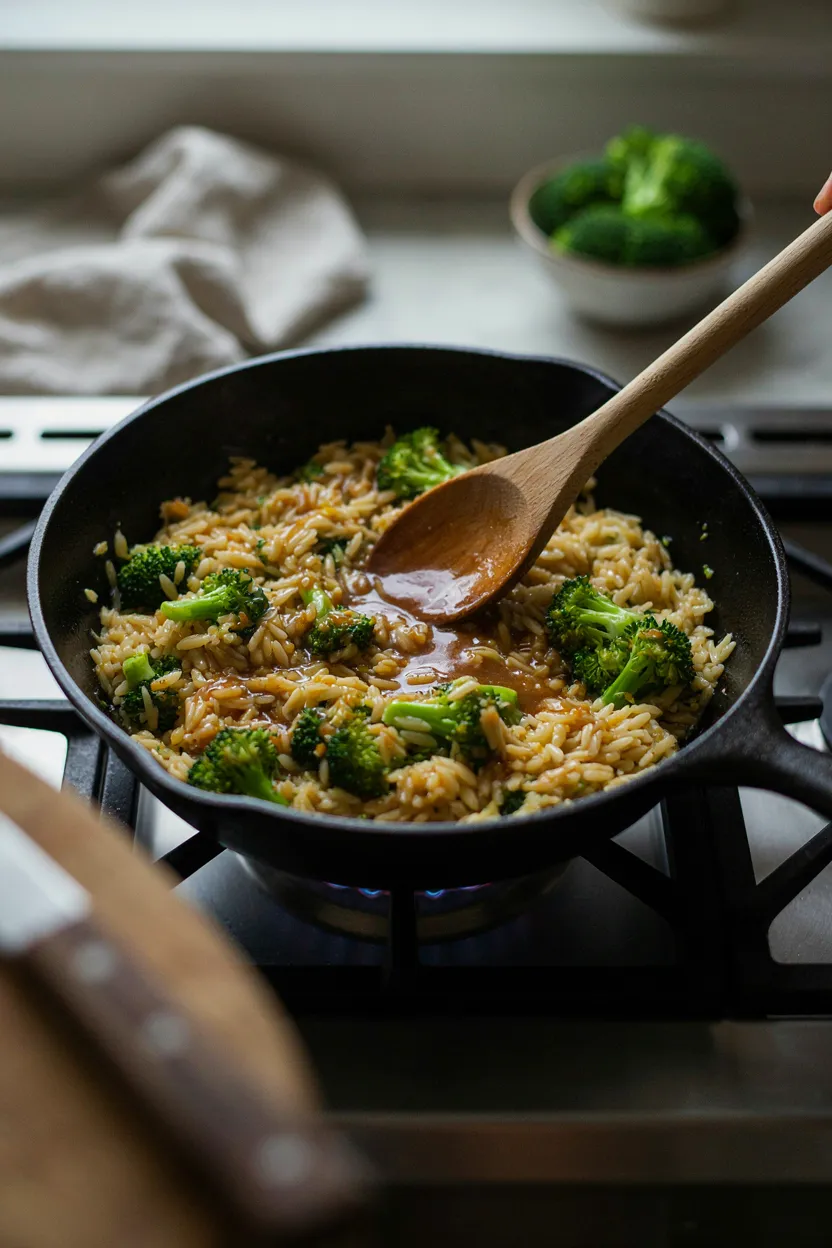 Honey Mustard Chicken Orzo